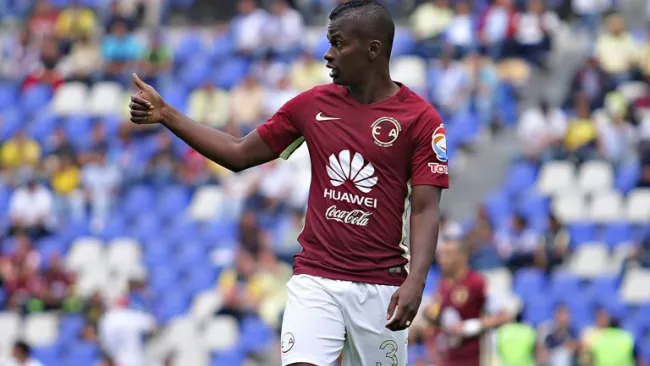 Darwin Quintero, en un partido de América en Liga MX