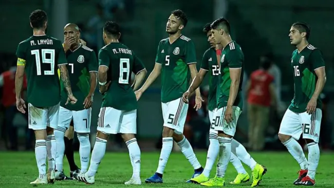 Selección Nacional tras un partido contra Argentina 