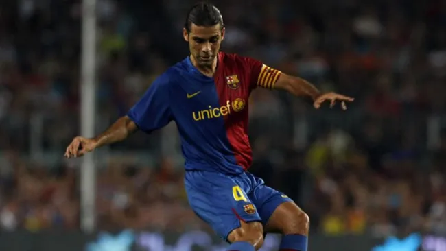 Márquez, durante su etapa en el Barcelona