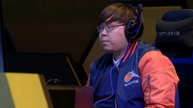 Justin Wong, durante su participación en la Capcom Cup 2018