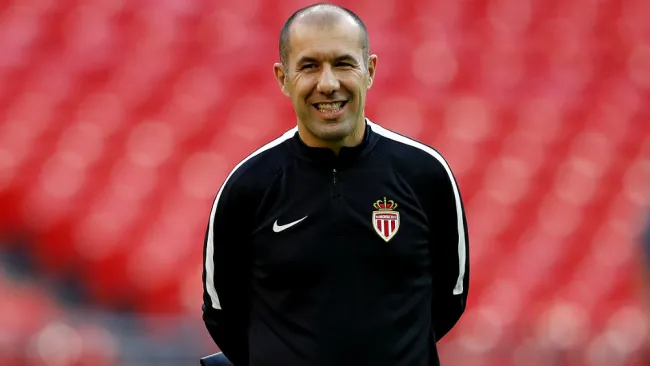 Leonardo Jardim, durante su presentación con el Mónaco
