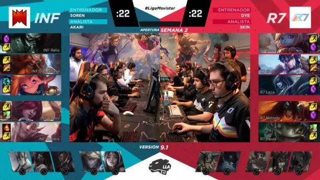 Así armaron sus composiciones Infinity y Rainbow7