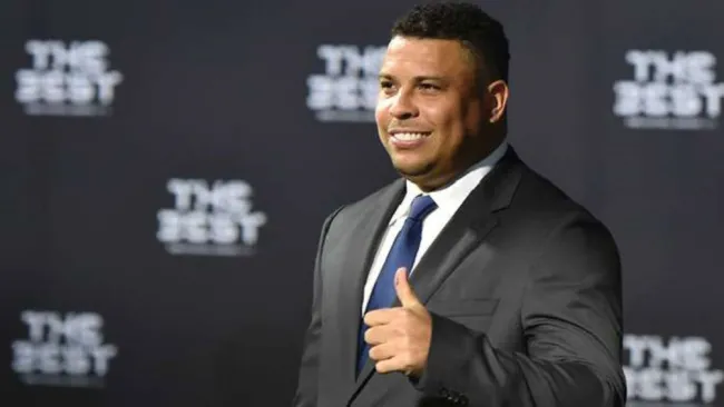 Ronaldo Nazario, en la alfombra roja de The Best