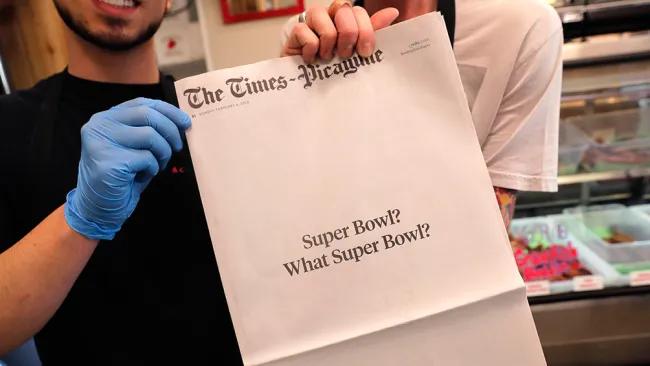 Portada del The Times-Picayune