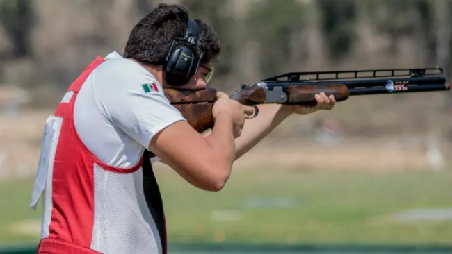 Jorge Orozco, durante una competencia