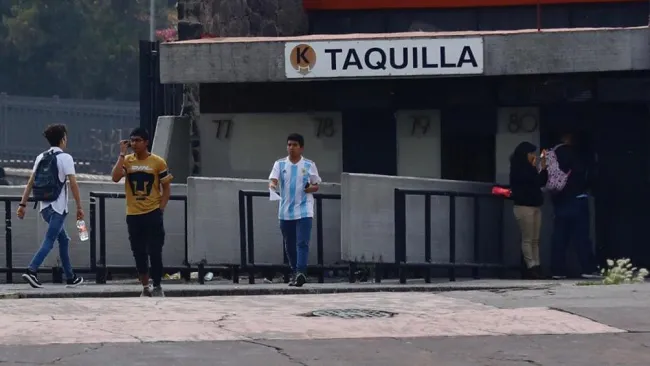 Poca afición acudió a taquillas para boletos de Pumas vs América 