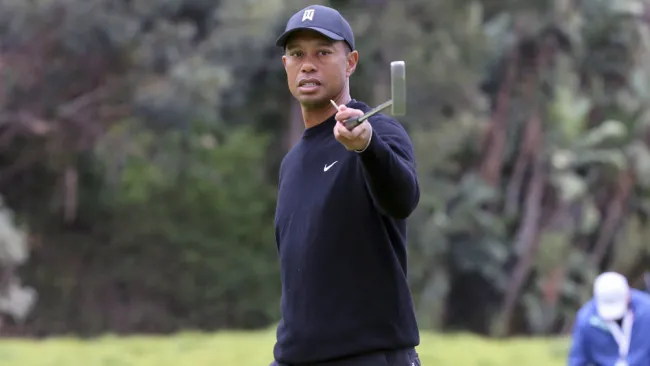 Tiger Woods durante el torneo Genesis Open