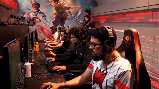 Los jugadores de Infinity, durante la selección de campeones