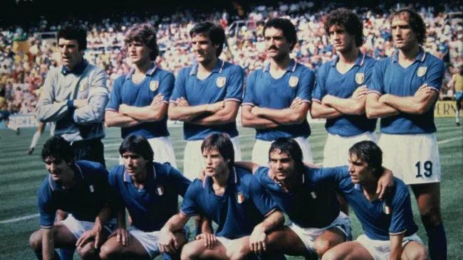 Once de Italia en el Mundial de España 1982