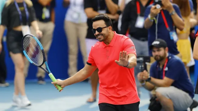 Luis Fonsi durante el Kids Day en Acapulco