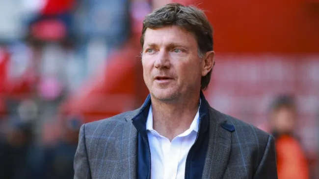 Hernán Cristante, durante un partido de Toluca