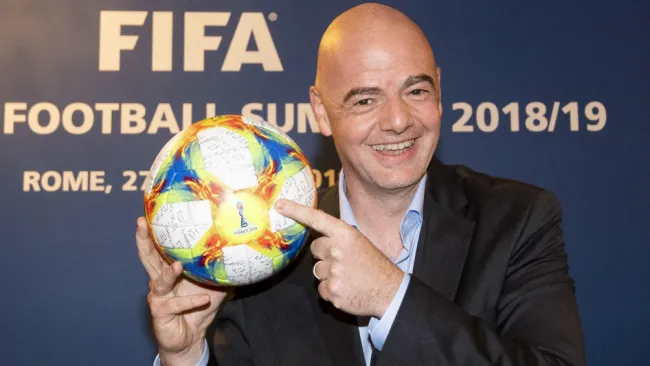Gianni Infantino, presidente de FIFA