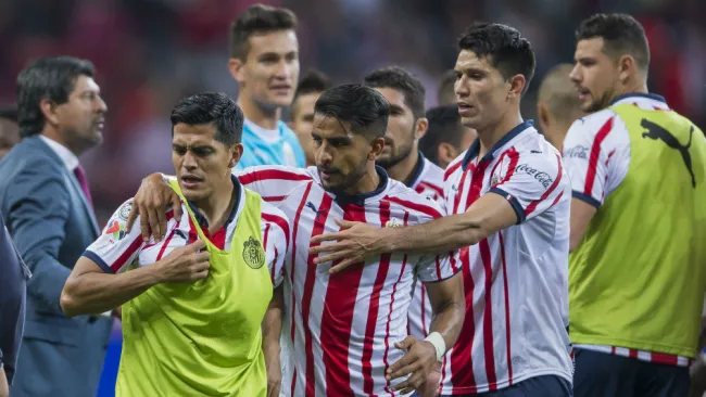 Jesús Sánchez durante un partido contra Tijuana 