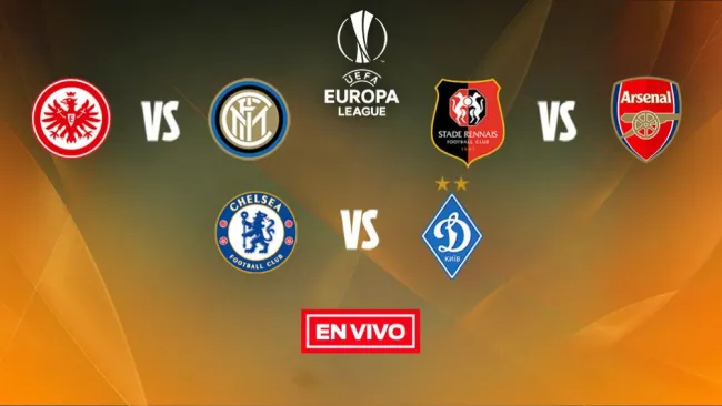 EN VIVO y EN DIRECTO: Europa League 8vos. de Final Ida