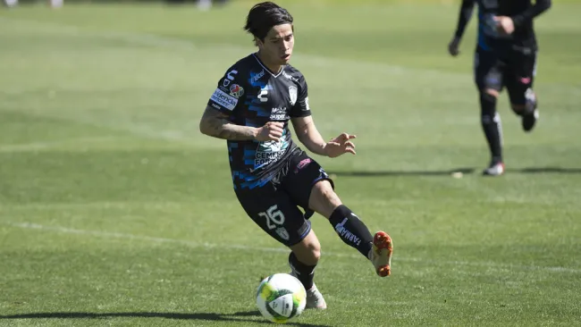 Dávila, durante un amistoso con los Tuzos 