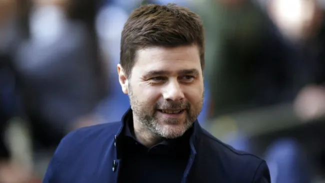 Mauricio Pochettino previo a un partido del Tottenham
