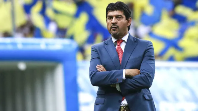 José Saturnino Cardozo, durante un encuentro ante América 