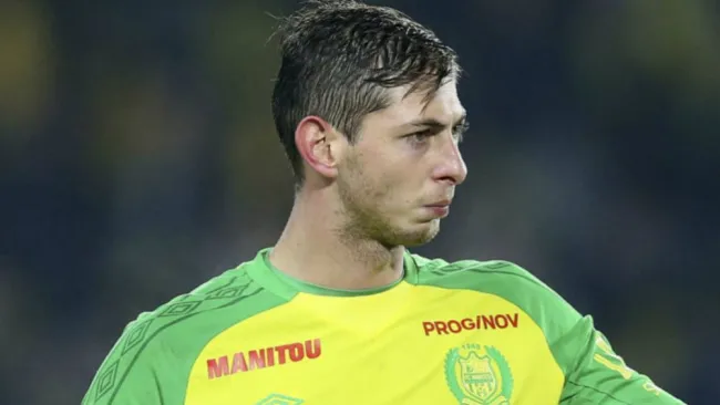 Sala en un partido del Nantes