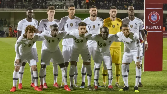 Once de Francia para el juego frente a Moldavia