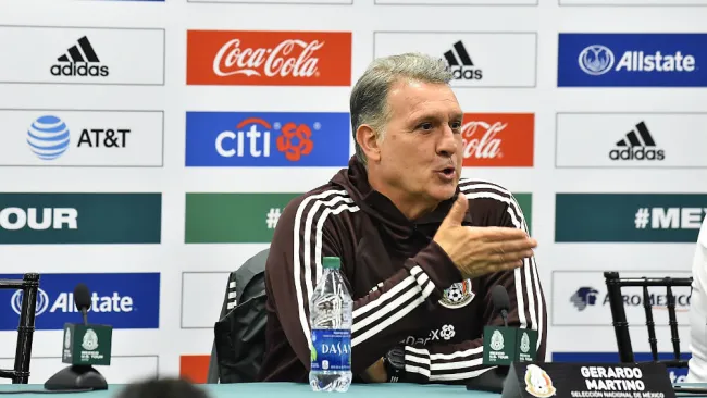 Gerardo Martino en conferencia de prensa