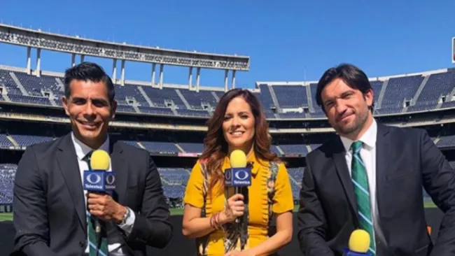 Sánchez, Mosalve y Fonseca en una trasmisión