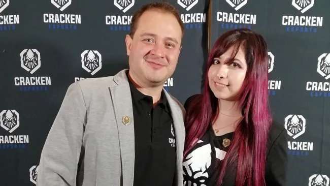 Marco Reyes y Evy Rosas se mostraron contentos con la presentación de la plataforma