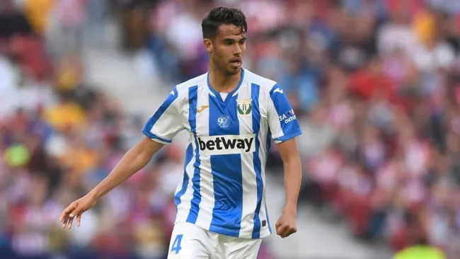 Diego Reyes, en un juego con el Leganés