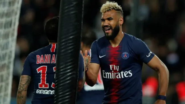Choupo-Moting, durante el partido contra Estrasburgo