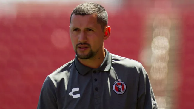 Yasser Corona, en un partido de Xolos Sub17