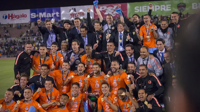 El más reciente título oficial del América, fue la Copa MX conquistada en Cd. Juárez