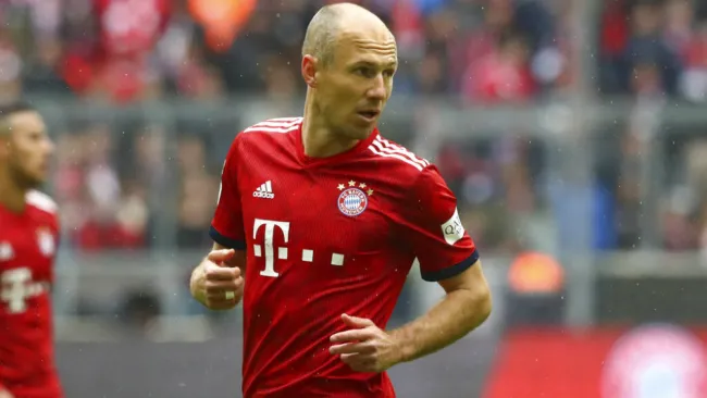 Arjen Robben durante un encuentro del Bayern Munich 