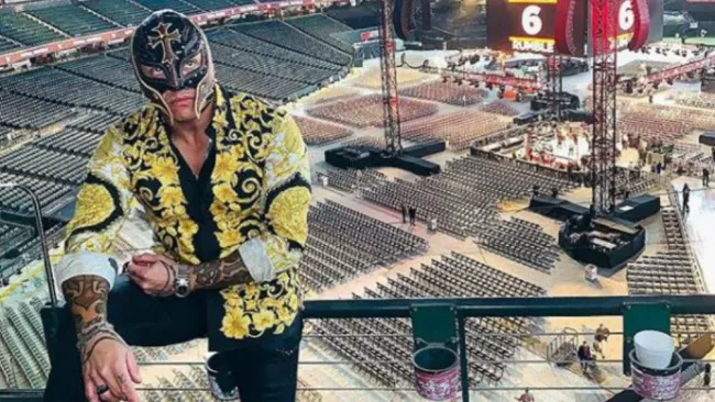 Rey Mysterio previo al Royal Rumble 