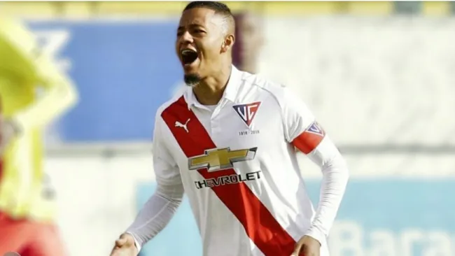 Jefferson Intriago festeja un gol