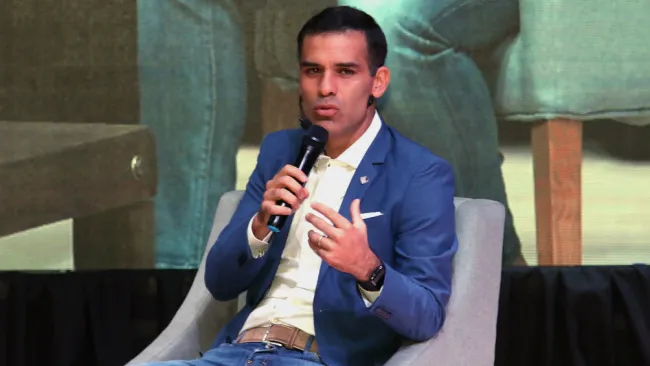 Rafa Márquez durante el congreso internacional de psicología aplicada al futbol