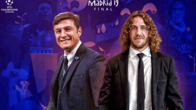 Puyol y Zanetti, nuevos comentaristas para Final de Champions 
