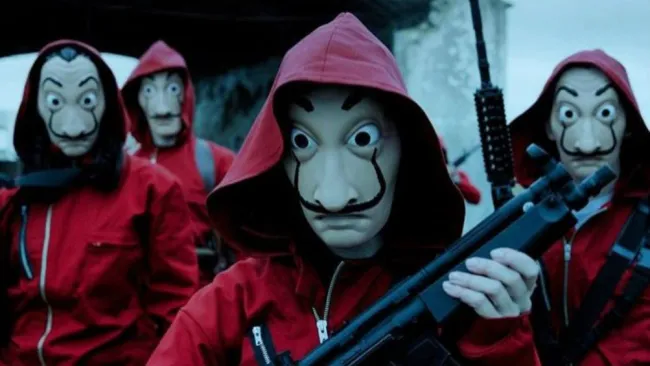 Personajes de la serie 'La Casa de Papel'