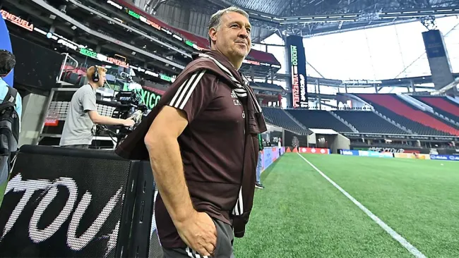 Gerardo Martino antes del partido contra Venezuela