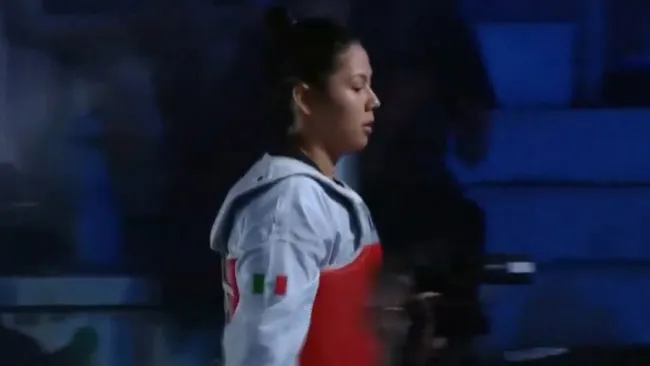 Briseida Acosta en el Grand Pix de Roma