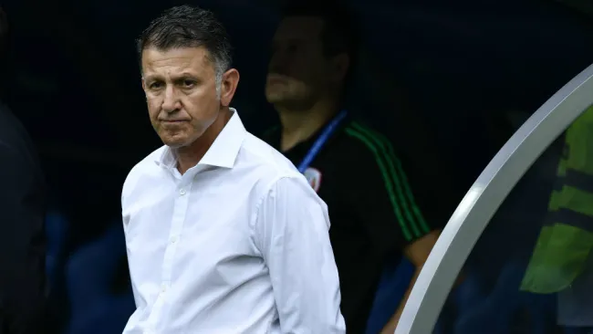 Juan Carlos Osorio durante un juego con la Selección 