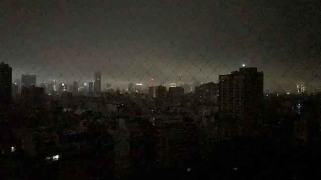 Así se vivió el apagón en Buenos Aires, Argentina