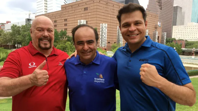 León Lecanda, Enrique Bermudez y David Medrano 
