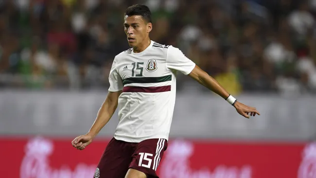 Héctor Moreno, durante el duelo ante Haití en Copa Oro 