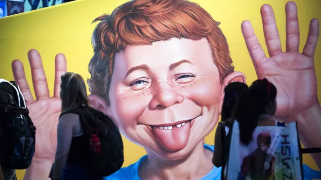 Mural de Alfred E. Neuman