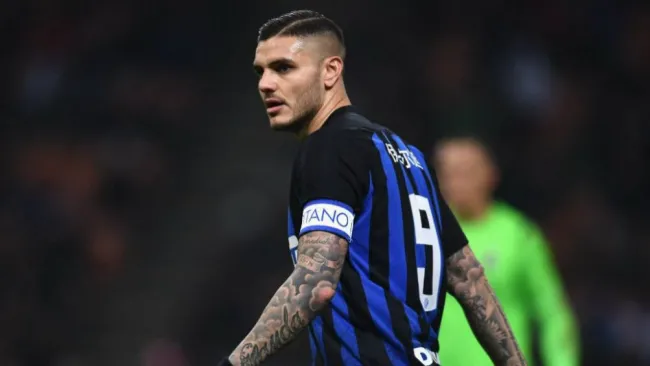 Mauro Icardi, durante un juego con el Inter de Milán