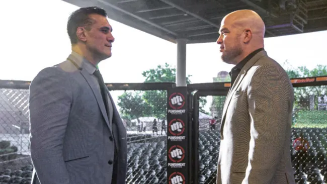 Alberto El Patrón y Tito Ortiz cara a cara