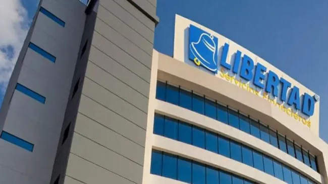 El edificio de Libertad Servicios Financieros 