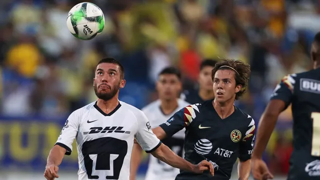 Vigón, durante el duelo de pretemporada ante América