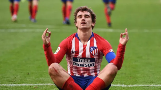 Antoine Griezmann, en un partido del Atlético