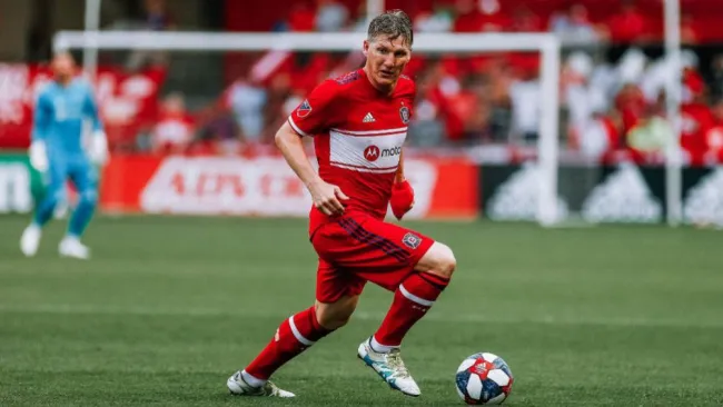 Bastian Schweinsteiger, en un juego del Chicago Fire