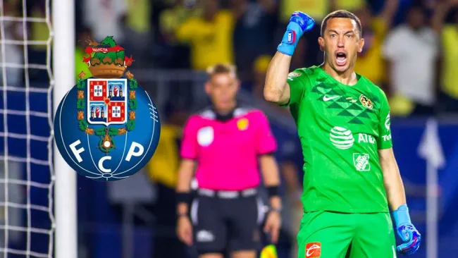 Agustín Marchesín durante un partido con América